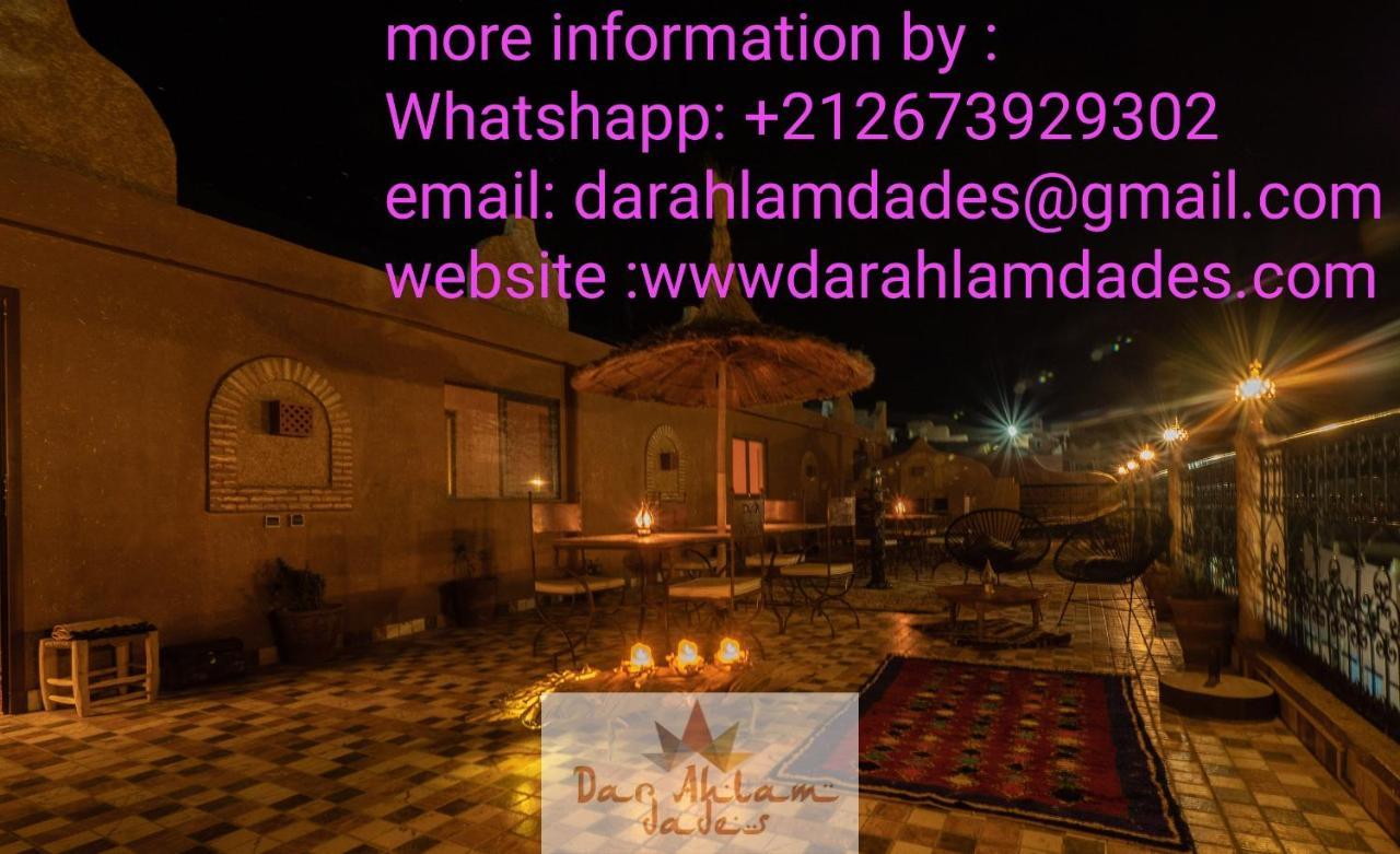 Dar Ahlam Dades Hotel Ait Ouaddar Buitenkant foto